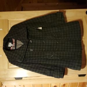 Worthington Houndstooth Peacoat